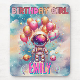 Mousepad Tripulação de Voo de Rapariga de Aniversário do Ex
