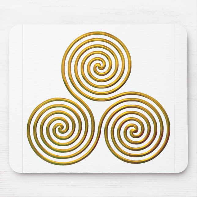 Mousepad Triskele-gold (Frente)