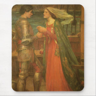 Mousepad Tristan e Isolda por John William Waterhouse