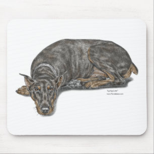 Mousepad Triste Culpado, Procurando Doberman