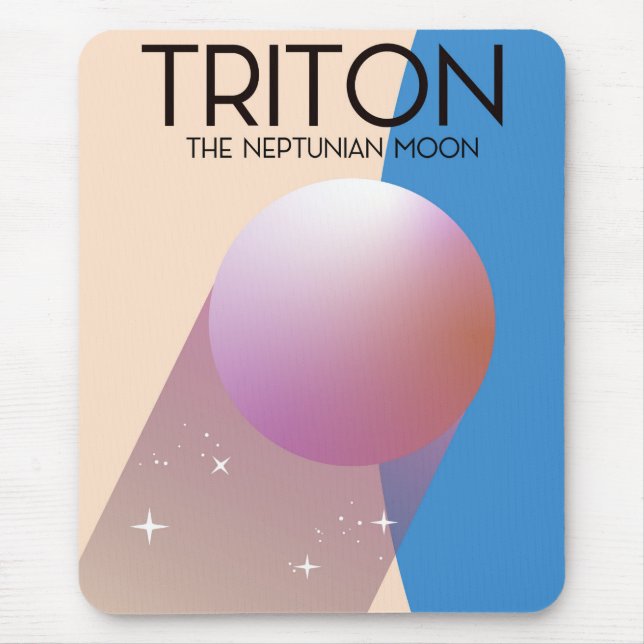 Mousepad Triton - A lua de Netuno (Frente)