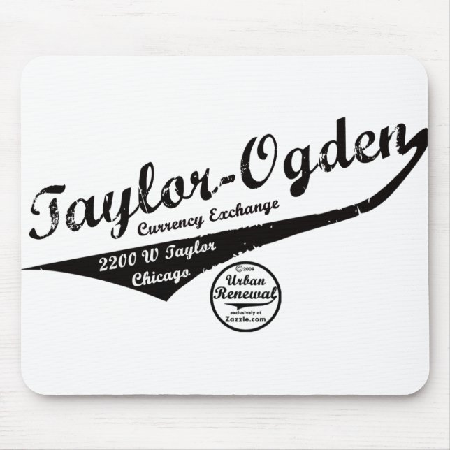 Mousepad Troca de moeda de Taylor Ogden (Frente)
