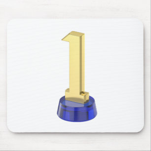 Mousepad troféu número um Dourado