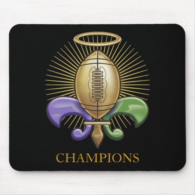 Mousepad Troféu santamente de NOLA (p) (Frente)