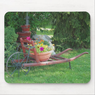 Mousepad Trole com flores