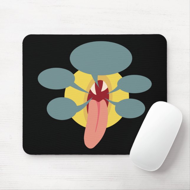 Mousepad troll sofista (Com mouse)