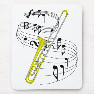 Mousepad Trombone