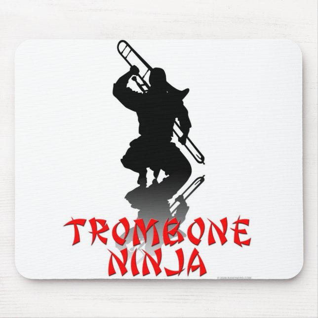 Mousepad Trombone Ninja (Frente)
