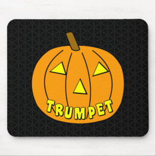 Mousepad Trompet Halloween Pumpkin