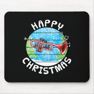 Mousepad Trompete Natal Trombeteiro Br Músico Professor de
