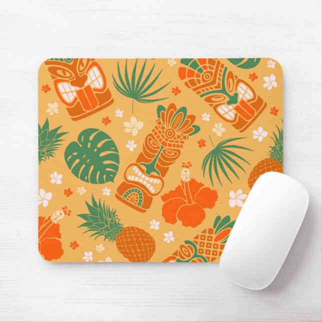 Mousepad Tropical Vintage Arte Aloha (Com mouse)