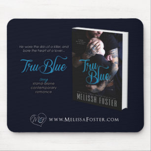 Mousepad Tru Blue Contemporâneo Mouse Romance Pad