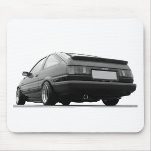 Mousepad trueno do velocista de toyota do corolla do hachi