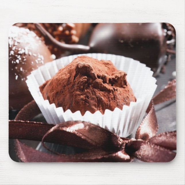 Mousepad Trufas de chocolate (Frente)