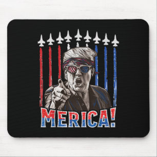 Mousepad Trump 2024 4 De Julho Patriótico Bandeira American