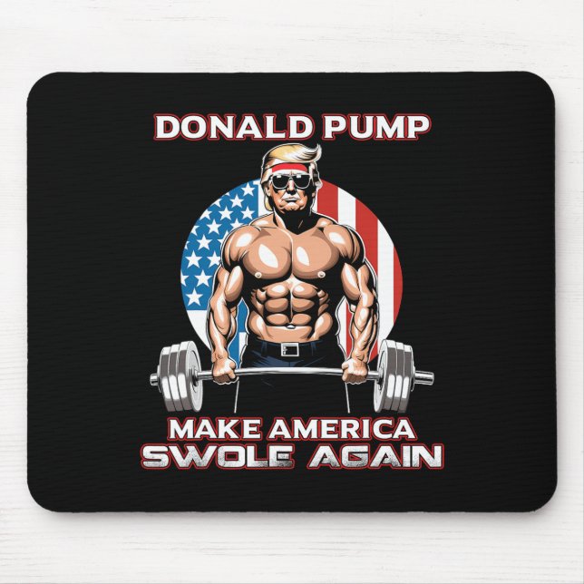 Mousepad Trump 2024 Donald Pump Torna A América Mais Uma Ve (Frente)