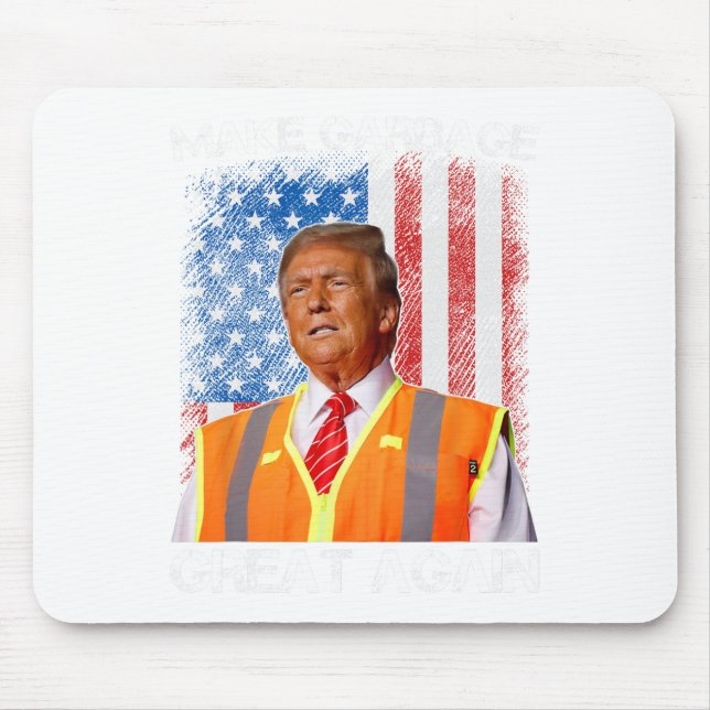 Mousepad Trump 2024 Torna O Excelente De Lixo Novamente Eng (Frente)