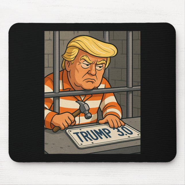 Mousepad Trump 3.0 License Plate Designer 1 (Frente)