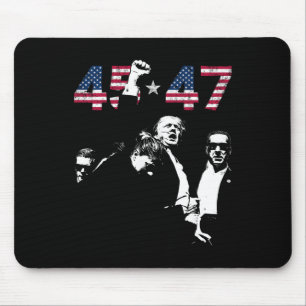 Mousepad Trump 45 47 Luta Contra A Inauguração Dia 202