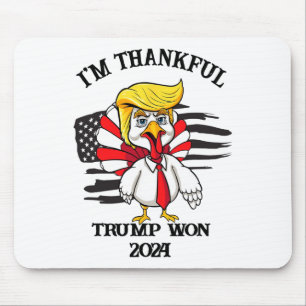 Mousepad Trump Ação de Graças... Eu sou o Trump vencedor 1