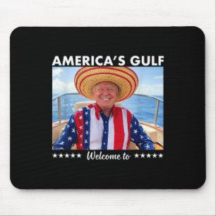 Mousepad Trump America's Golfo México Presidente Trump Somb
