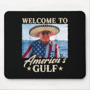 Mousepad Trump America's Golfo México Presidente Trump Somb