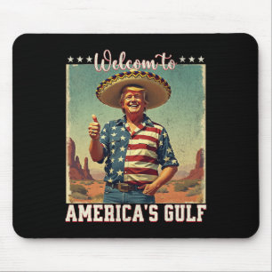Mousepad Trump America's Golfo México Presidente Trump Somb
