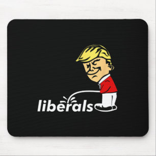 Mousepad Trump Anti Liberal Donald Trump Piscando Liberal