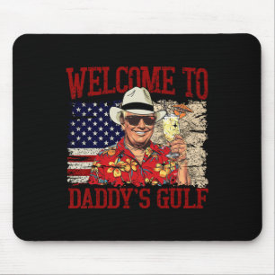 Mousepad Trump Bem-vindo ao Golfo do Papai Trump Verão do P