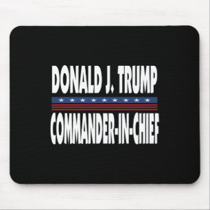 Mousepad Trump Comandante Em Chefe Presidente Republicano P