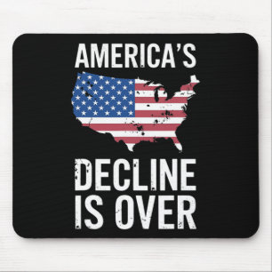 Mousepad Trump Declara que o Declínio das Américas Terminou