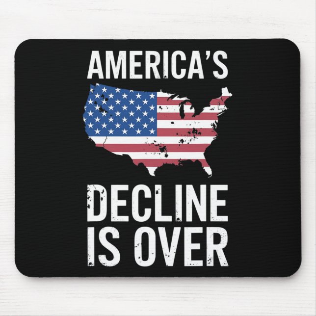 Mousepad Trump Declara que o Declínio das Américas Terminou (Frente)