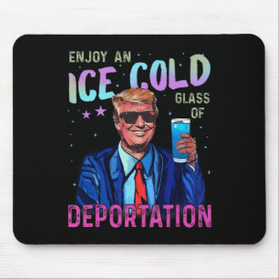 Mousepad Trump Divertido Gelo Aproveite Um Copo Gelado De D
