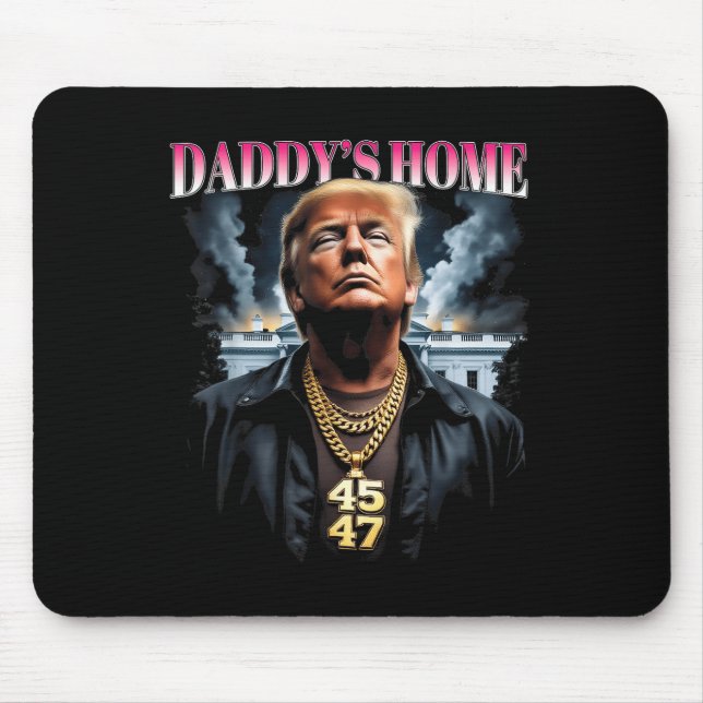 Mousepad Trump doméstico do pai (Frente)