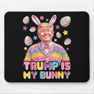 Mousepad Trump É Meu Coelhinho - Engraçada Coelhinha