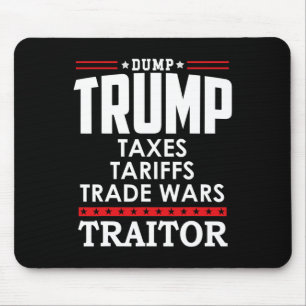 Mousepad Trump É Um Traidor Em Chefe Dump Trump Tra45içã Tr