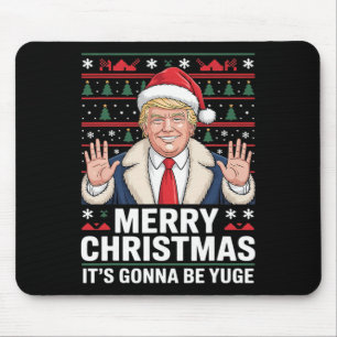 Mousepad Trump Feliz Natal Vai Ser Enorme Natal Feio