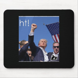 Mousepad Trump Fight Pensilvânia Shoting Ative (Ativo)