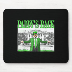 Mousepad Trump Funny Dia de São Patrício St PattyDay Dancin