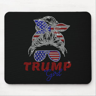 Mousepad Trump Garota Coque Desgrenhado Votando Em Trump 20