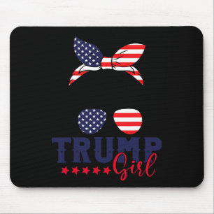 Mousepad Trump Girl Messy Bun Trump 2024 Eleição Americana