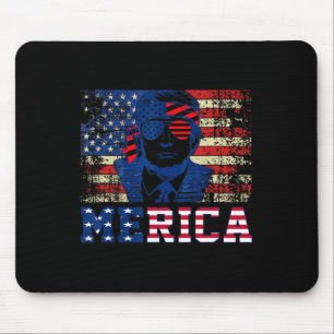 Mousepad Trump Happy Quarta-Feira De 4 De Julho