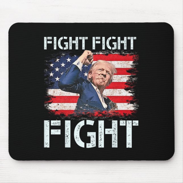 Mousepad Trump Luta Contra Sinais De Pressão Para Os Americ (Frente)