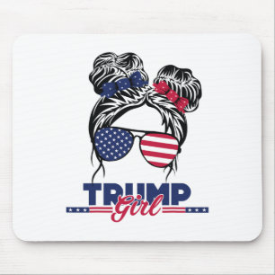 Mousepad Trump Mãe Inauguration Day 2025 Messy Bun American