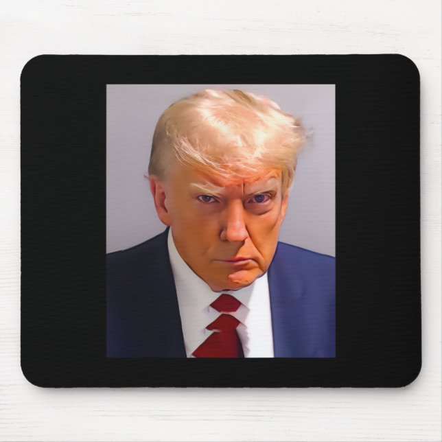 Mousepad Trump Mug Shot 1 (Frente)