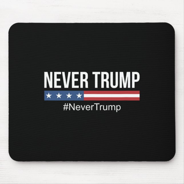 Mousepad Trump - #nevertrump - (Frente)