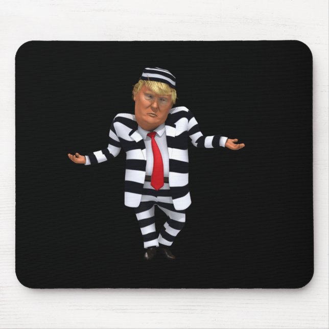 Mousepad Trump no Visto prisional (Frente)