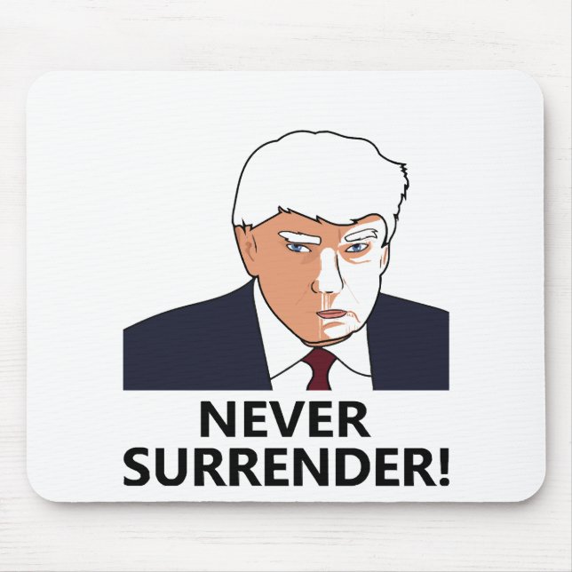 Mousepad Trump Nunca Devolva Mug Shot (Frente)