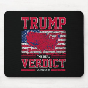 Mousepad Trump O Verdicto Verdadeiro Supere A Inauguração D