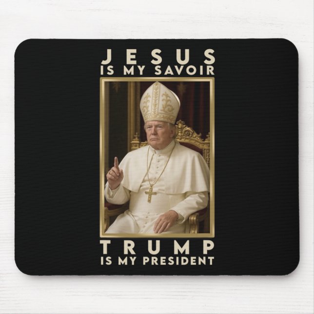 Mousepad Trump Para Pope T Shirt Presidente Trump Camisetas (Frente)